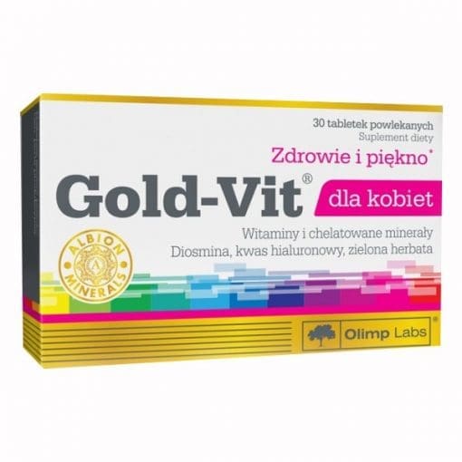 Olimp Gold Vit dla kobiet - 30tabletek powlekanych