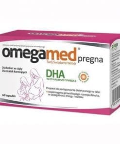 Omegamed Pregna DHA dla kobiet w ciąży i matek karmiących - 60kapsułek