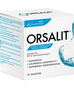 Orsalit doustny płyn nawadniający dla dzieci poniżej 6 miesiąca - 10saszetek
