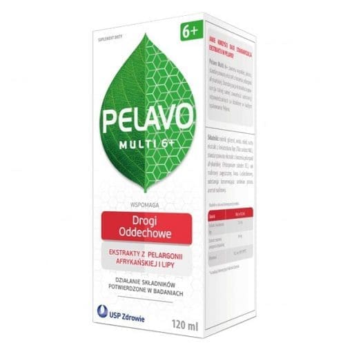 Pelavo Multi 6+ syrop dla dzieci powyżej 6 roku życia - 120ml