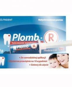 Plomb R tymczasowe wypełnienie zęba - 3g