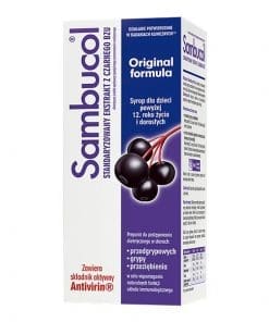 Sambucol Oryginal Formula syrop dla dzieci po 12 roku życia i dorosłych - 120ml