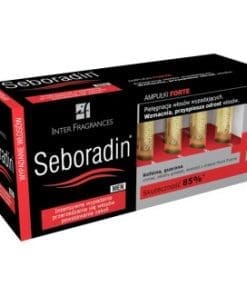 Seboradin Men Forte kuracja przeciw wypadaniu włosów dla mężczyzn - 5.5m x14ampułek