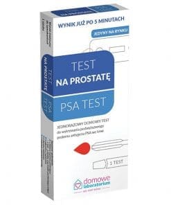Test PSA na prostatę domowy test do wykrywania antygenu PSA we krwi - 1sztuka Domowe Laboratorium