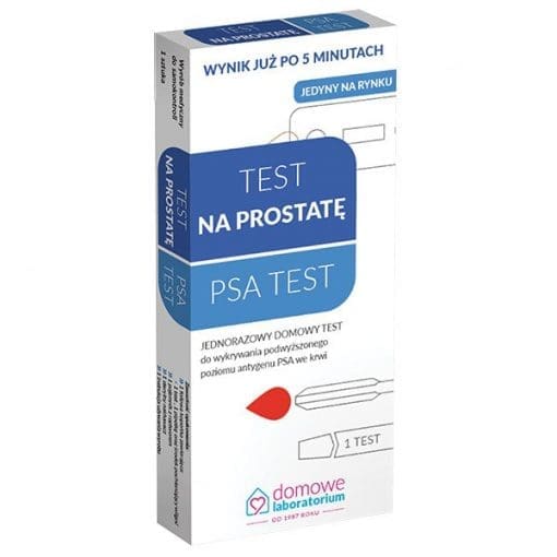 Test PSA na prostatę domowy test do wykrywania antygenu PSA we krwi - 1sztuka Domowe Laboratorium