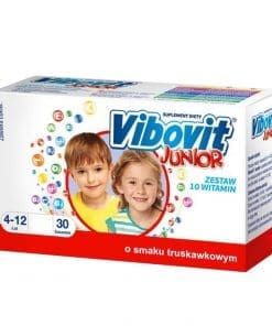 Vibovit Junior 4-12 lat smak truskawkowy - 30saszetek