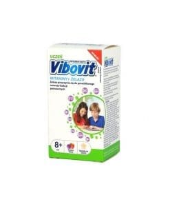 Vibovit Uczeń Witaminy żelazo po 8 roku życia - 30tabletek do ssania