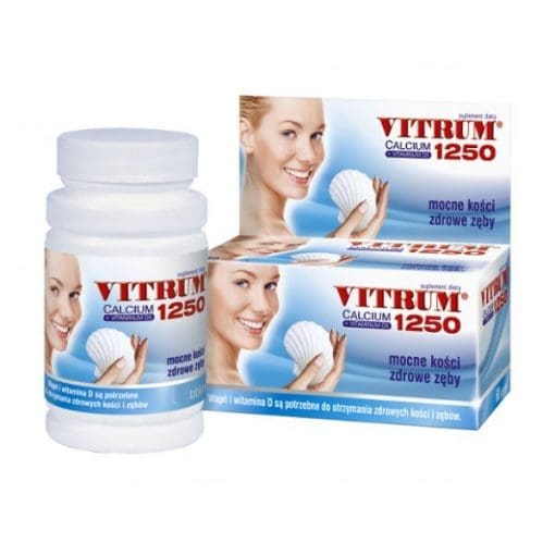 Vitrum Calcium 1250 Vitamina D3 - 60tabletek