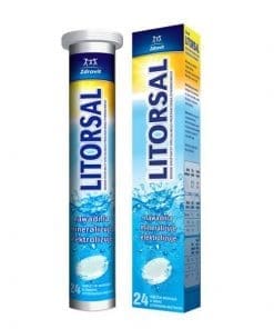 Zdrovit Litorsal smak cytrynowo miętowy - 24tabletek musujące