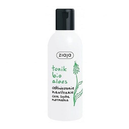 Ziaja Aloesowa tonik do twarzy cera sucha normalna - 200ml