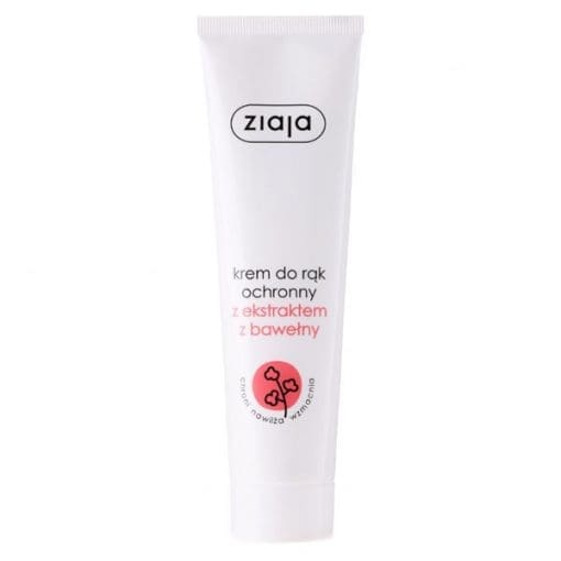 Ziaja Krem do rąk ochronny z ekstraktem z bawełny - 100ml