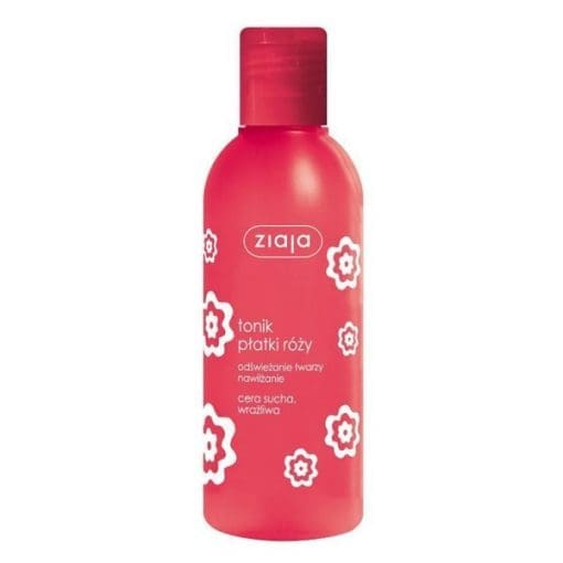 Ziaja tonik płatki róży - 200ml