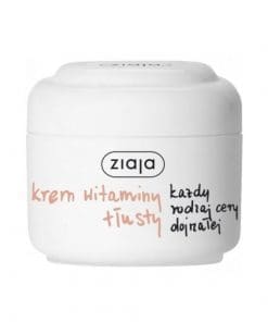 Ziaja Krem witaminowy tłusty każdy rodzaj cery dojrzałej - 50ml 