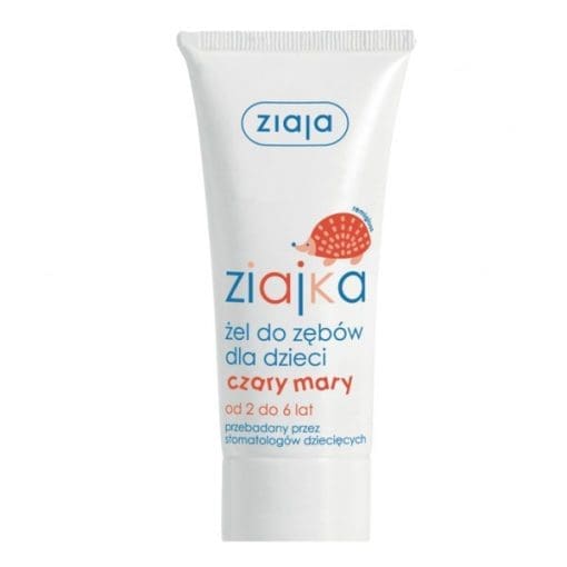 Ziaja Ziajka żel do zębów dla dzieci czary mary 2-6lat - 50ml
