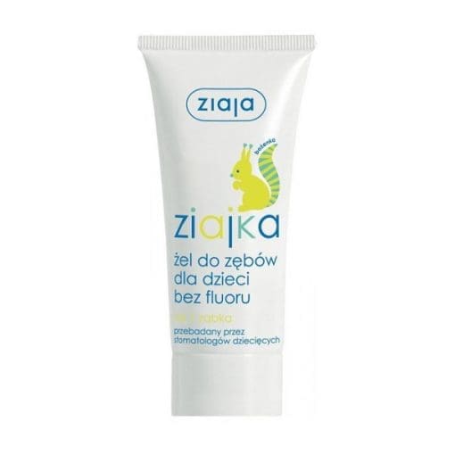 Ziaja Ziajka żel do zębów dla dzieci i niemowląt bez fluoru - 50ml