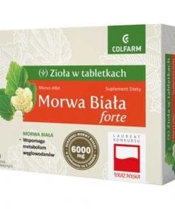 Colfarm Morwa Biała forte 60 tabletek