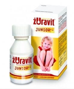 Żuravit Junior Plus syrop dla dzieci powyżej 3 roku smak owoców leśnych - 100ml
