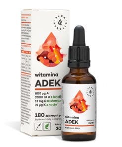 Witamina ADEK krople Aura Herbals - 30ml