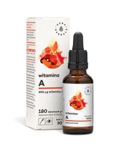 Aura Herbals Witamina A krople - 30ml