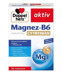 Doppelherz aktiv Magnez-B6 cytrynian 30 tabletek