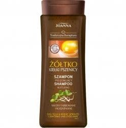 Joanna Tradycyjny szampon żółtko i kiełki do włosów farbowanych rozjaśnionych - 300ml