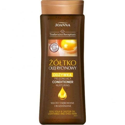 Joanna Naturia odżywka z żółtkiem do włosów farbowanych - 300ml - Image 2