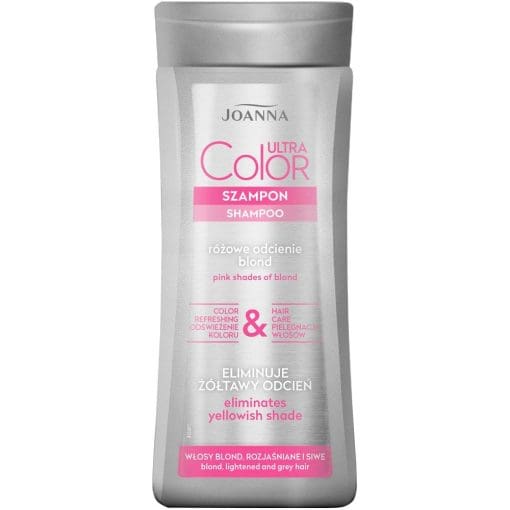 Joanna Ultra Color Szampon do różowych odcieni blond - 200ml - Image 2