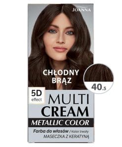 Joanna Multi Cream Metallic Color farba 40.5 - Chłodny Brąz