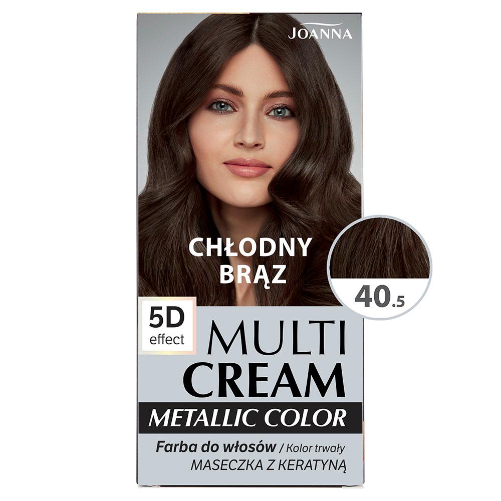 Joanna Multi Cream Metallic Color farba 40.5 - Chłodny Brąz