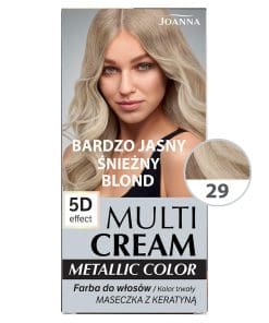 Joanna Multi Cream Metallic Color farba 29 - Bardzo Jasny Śnieżny Blond