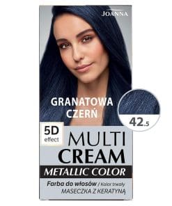 Joanna Multi Cream Metallic Color farba 42.5 - Granatowa Czerń