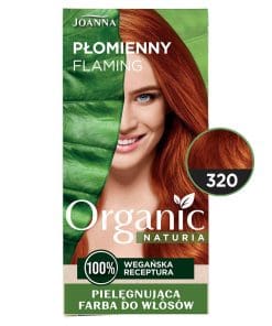 Joanna Organic Vegan farba 320 - Płomienny