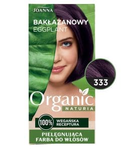 Joanna Organic Vegan farba 333 - Bakłażan