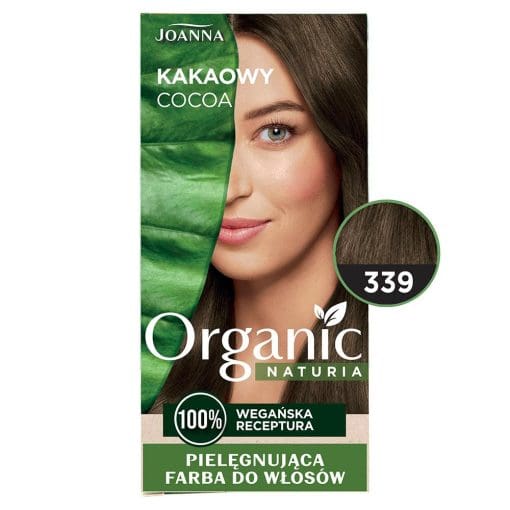 Joanna Organic Vegan farba 339 - Kakaowy