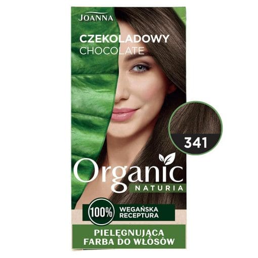 Joanna Organic Vegan farba 341- Czekolada