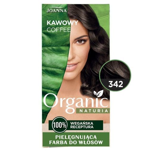 Joanna Organic Vegan farba 342 - Kawowy