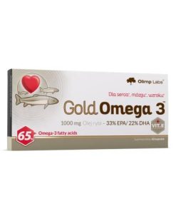 Olimp Gold Omega 3 1000 mg - 60 kapsułek miękkich