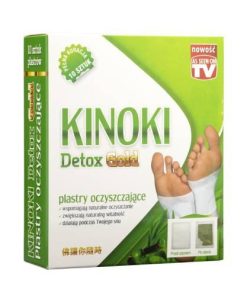 Aura Herbals Kinoki Detox Gold plastry oczyszczające - 10sztuk