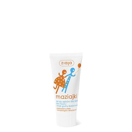 Ziaja Żel do zębów dla dzieci 2 lata o smaku gumy balonowej - 50ml