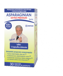 Asparaginian Extra Premium Forte 30 kapsułek
