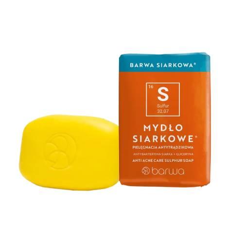 Barwa Siarkowa mydło siarkowe antytrądzikowe - 100 g