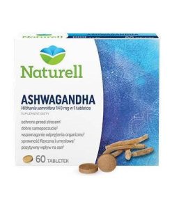 Naturell Ashwagandha 60 tabletek