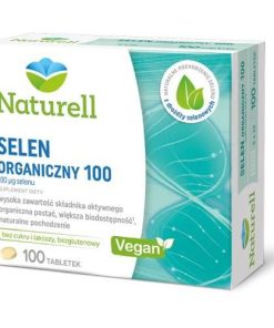 Naturell Selen Organiczny 100mcg 100 tabletek