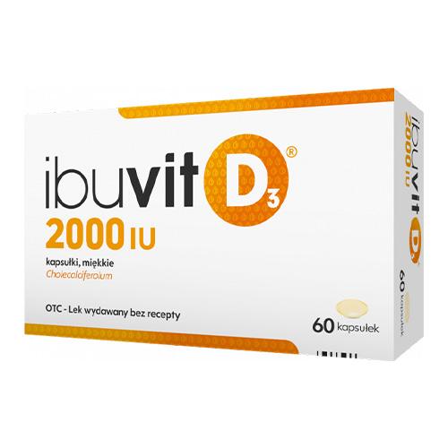 Ibuvit D3 2000 IU 60 kapsułek miękkich
