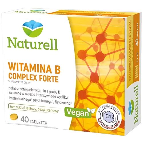 Naturell Witamina B Complex Forte 40 tabletek