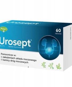 Urosept 60 tabletek drażowane