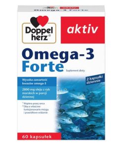 Doppelherz Aktiv Omega-3 Forte 60 kapsułek