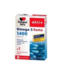 DoppelHerz Aktiv Omega-3 Forte 60 kapsułek