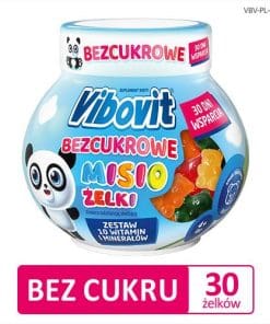 Vibovit Bezcukrowe Misio Żelki - 30sztuk