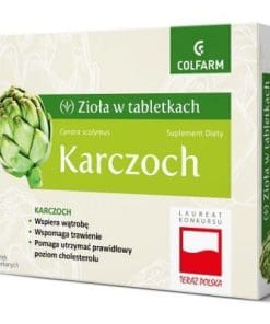 Colfarm Karczoch zioła w tabletkach 30 sztuk